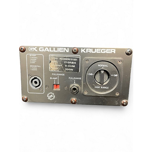 Used Gallien-Krueger 210RBH Bass Cabinet