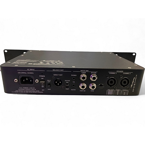 Used Gallien-Krueger 1200S FUSION Bass Preamp