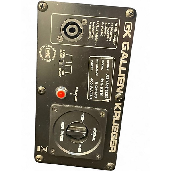 Used Gallien-Krueger 115RBH 400W Bass Cabinet