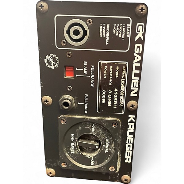 Used Gallien-Krueger 410 RBH Bass Cabinet