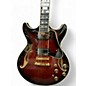 Used Ibanez AM153QA DARK BROWN SUNBURST Hollow Body Electric Guitar