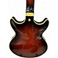 Used Ibanez AM153QA DARK BROWN SUNBURST Hollow Body Electric Guitar