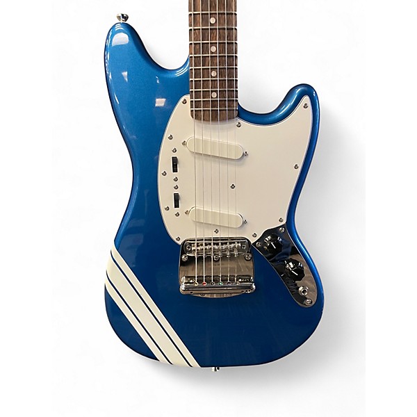 Used Squier Classic Vibe '60s Competition Mustang Metallic Blue Solid Body Electric Guitar