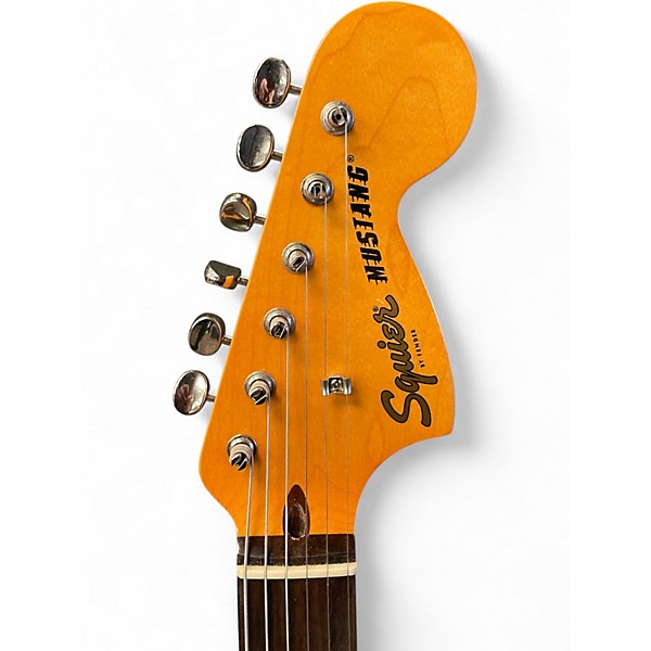 Used Squier Classic Vibe '60s Competition Mustang Metallic Blue Solid Body Electric Guitar