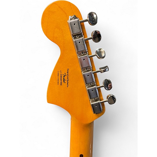 Used Squier Classic Vibe '60s Competition Mustang Metallic Blue Solid Body Electric Guitar