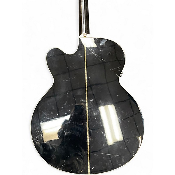 Used Epiphone EJ200SCE Black Acoustic Electric Guitar