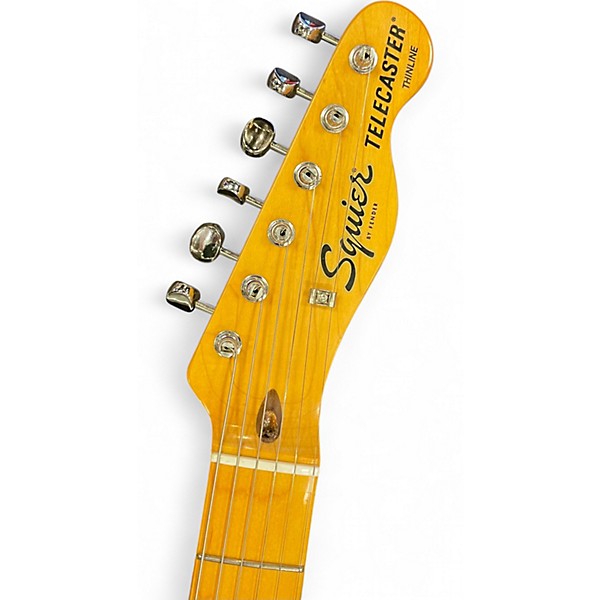 Used Squier Classic Vibe 70s Thinline Telecaster Maple Hollow Body Electric Guitar