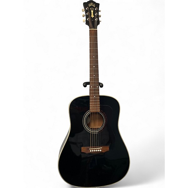 Used Guild D40 BLACK Acoustic Guitar