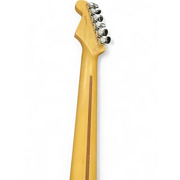 Used Fender American Standard Stratocaster Black Solid Body Electric Guitar