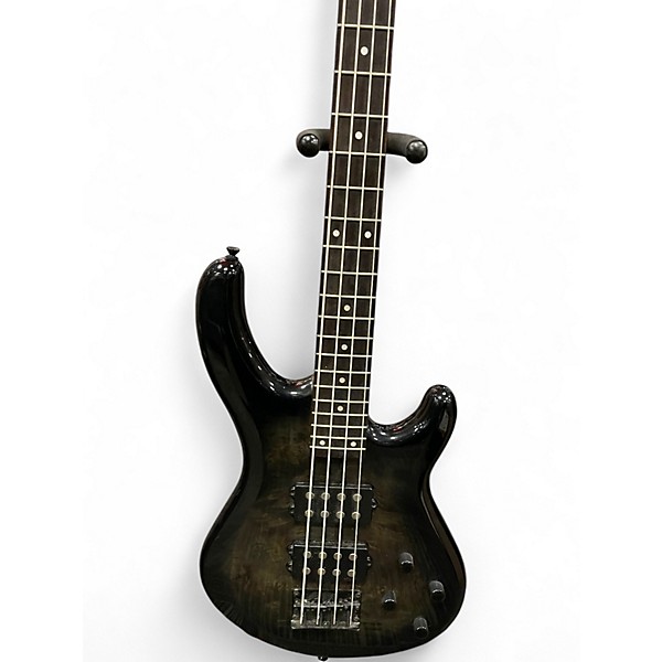 Used Dean Edge 2 Gray Electric Bass Guitar