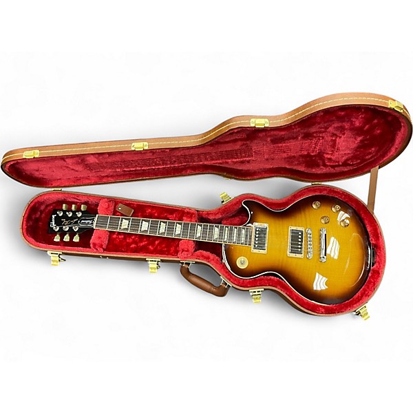 Used Gibson Les Paul Traditional Tobacco Sunburst Solid Body Electric Guitar