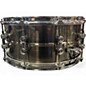 Used SONOR 6.5X14 KOMPRESSOR BRASS Black Drum