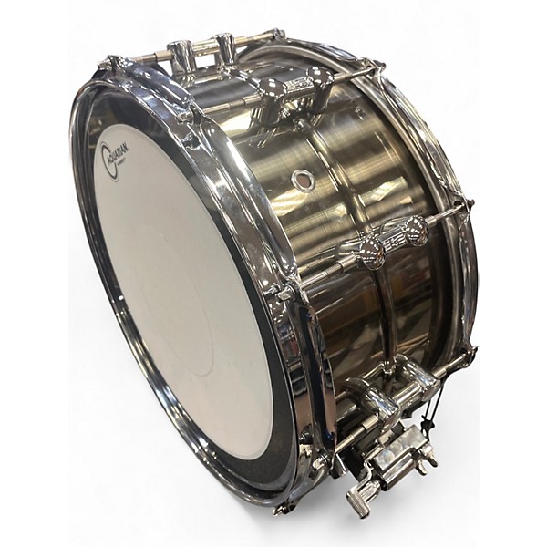 Used SONOR 6.5X14 KOMPRESSOR BRASS Black Drum