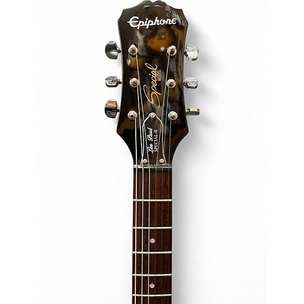 Used Epiphone Les Paul Special II Vintage Sunburst Solid Body Electric Guitar