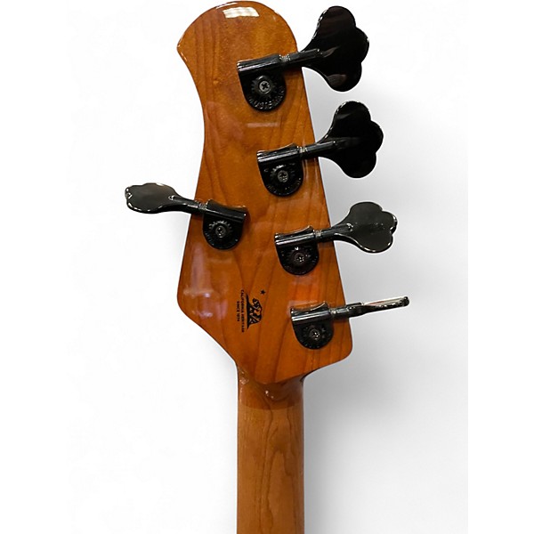 Used 2022 Ernie Ball Music Man StingRay 5 Special HH Burnt Apple Electric Bass Guitar