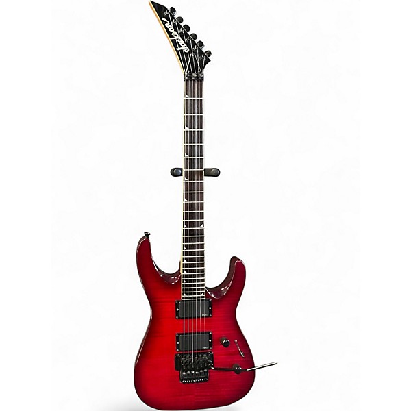 Used Jackson DKMG Dinky Trans Red Solid Body Electric Guitar