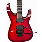 Used Jackson DKMG Dinky Trans Red Solid Body Electric Guitar