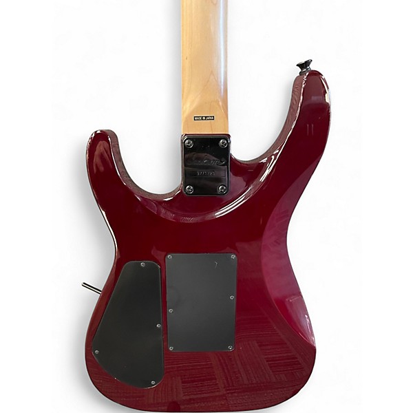 Used Jackson DKMG Dinky Trans Red Solid Body Electric Guitar