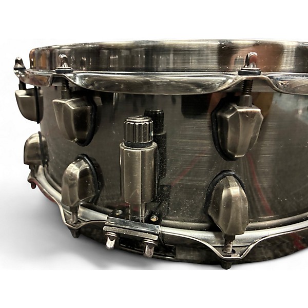 Used Mapex 5X14 Black Panther Blade Snare Black Chrome Drum