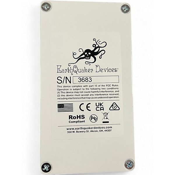 Used EarthQuaker Devices Dirt Transmitter Fuzz Effect Pedal