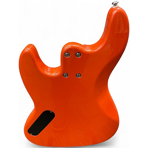 Used Tribe Headless 4 Racing Orange Electric Bass Guitar