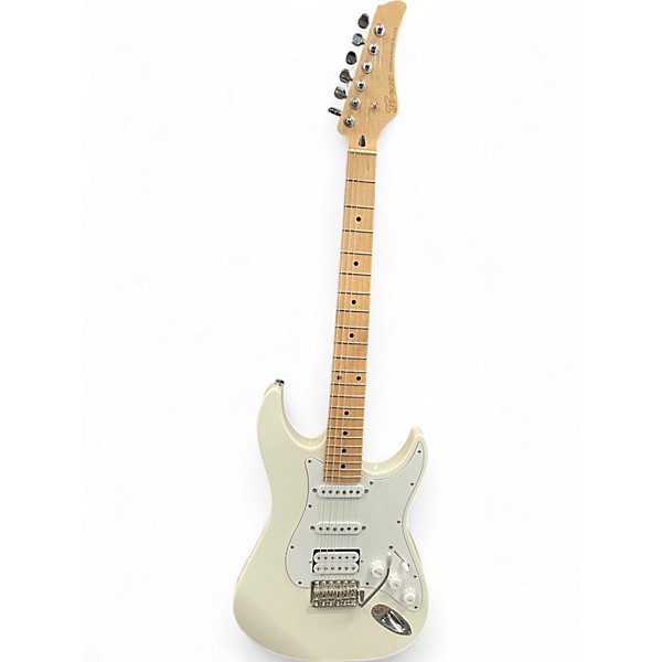 Used Greco Supreme Sound Buster White Solid Body Electric Guitar