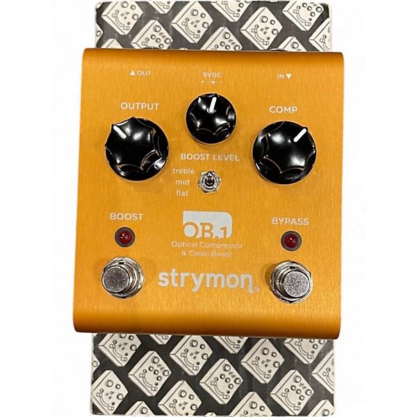 Used Strymon OB1 Optical Compressor & Clean Boost Effect Pedal