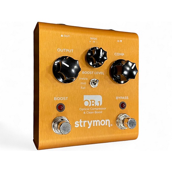 Used Strymon OB1 Optical Compressor & Clean Boost Effect Pedal