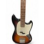 Used Fender Vintera 60s Mustang Bass 3 Tone Sunburst Electric Bass Guitar