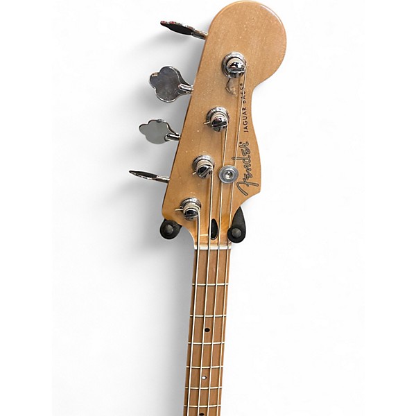 Used Fender Jaguar Bass Gunmetal Gray Electric Bass Guitar