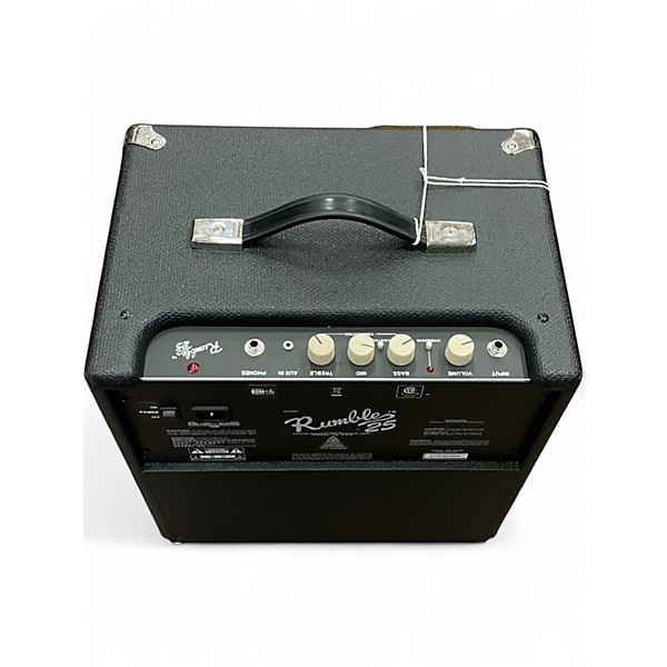 Used Fender Rumble 25 25W 1x8 Bass Combo Amp