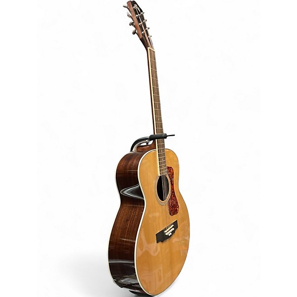 Used Guild BT-258E Deluxe Westerly Collection 8-String Baritone Natural Acoustic Electric Guitar