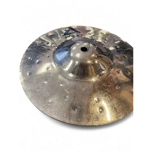Used Paiste 10in Alpha Metal Splash Cymbal