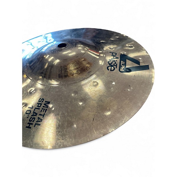 Used Paiste 10in Alpha Metal Splash Cymbal