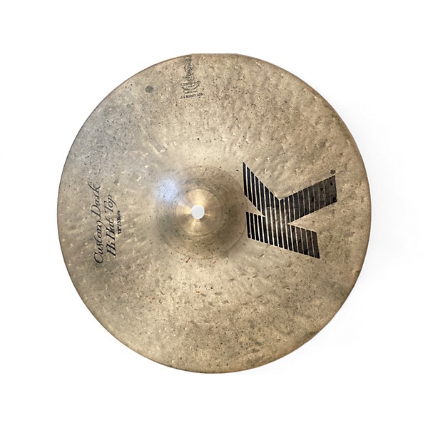 Used Zildjian 13in K Custom Dark Hi Hat Pair Cymbal