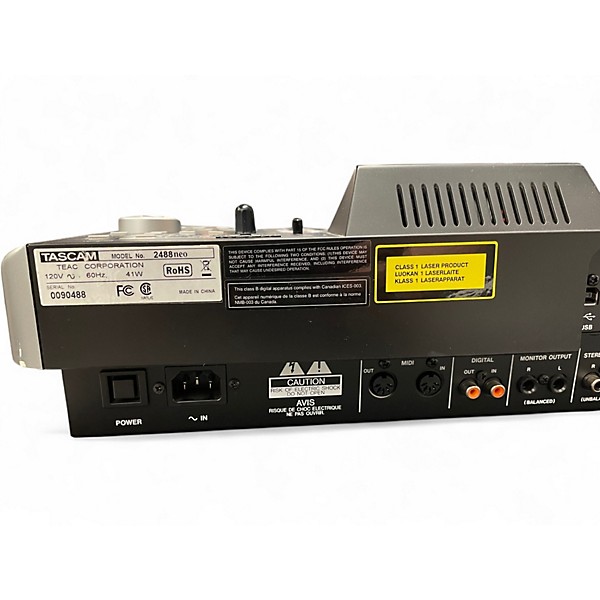 Used TASCAM 2488NEO MultiTrack Recorder