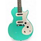 Used Epiphone Les Paul Melody Maker E1 Turquoise Solid Body Electric Guitar
