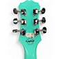 Used Epiphone Les Paul Melody Maker E1 Turquoise Solid Body Electric Guitar