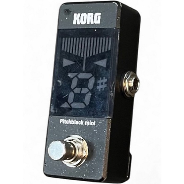 Used KORG PB01 Pitchblack Chromatic Tuner Pedal