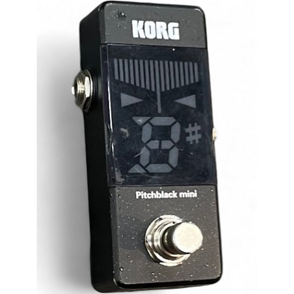 Used KORG PB01 Pitchblack Chromatic Tuner Pedal