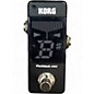 Used KORG PB01 Pitchblack Chromatic Tuner Pedal