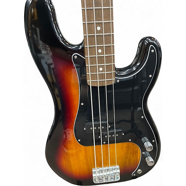 Used Fender Standard Precision Bass 2 Tone Sunburst Electric Bass Guitar