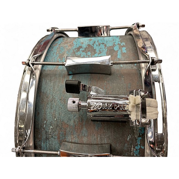 Used Pork Pie 14X7 WEATHERED BARN BLUE BLUE Drum