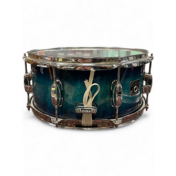 Used TAMA 14X6.5 SUPERSTAR CLASSIC Blue Burst Drum