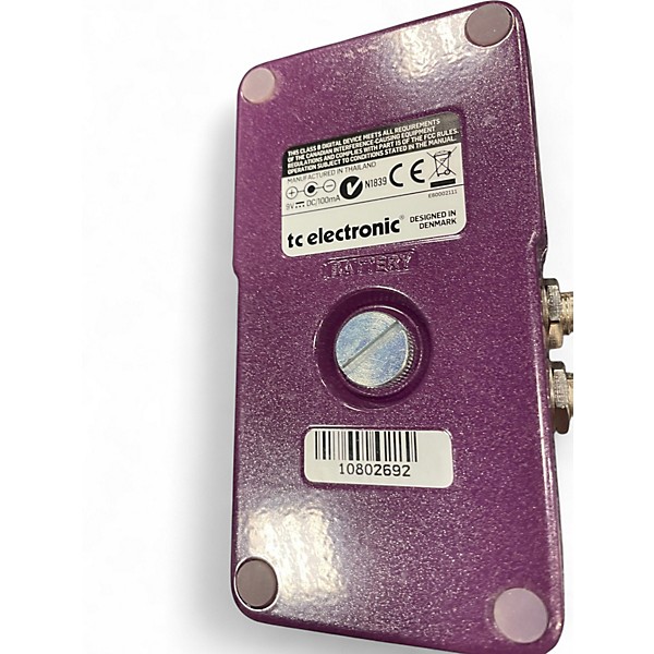 Used TC Electronic Vortex Flanger Effect Pedal
