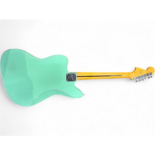 Used Squier Vintage Modified Jaguar Surf Green Solid Body Electric Guitar