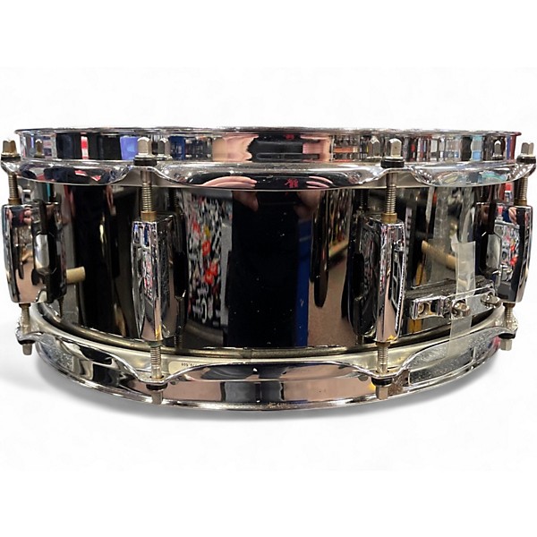 Used Pearl 14X5.5 Chad Smith Snare Black Chrome Drum