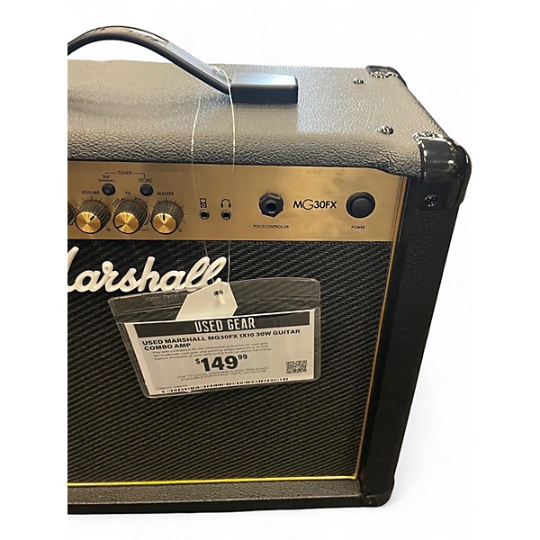 Used Marshall MG30FX 1x10 30W Guitar Combo Amp