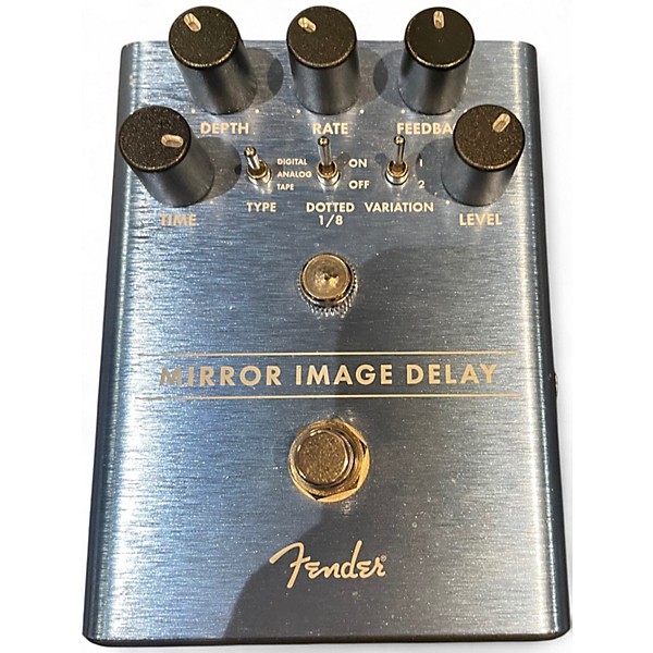 Used Fender MIRROR IMAGE DELAY Effect Pedal