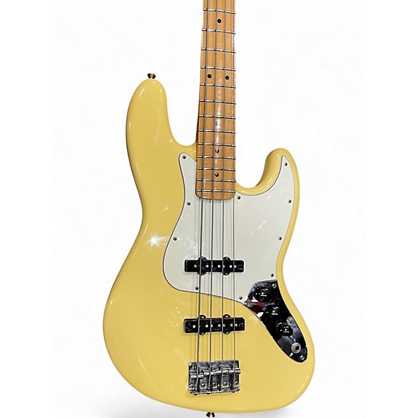 Used 2019 Fender Player Jazz Bass Butterscotch Blonde Electric Bass Guitar